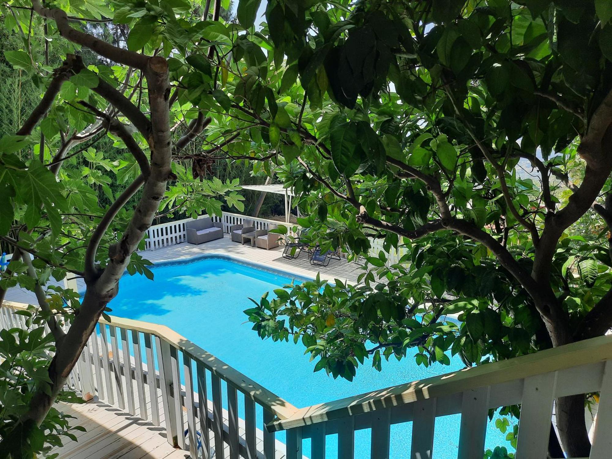 Ha'Seuda Ha'Achrona Suites Amirim Bagian luar foto